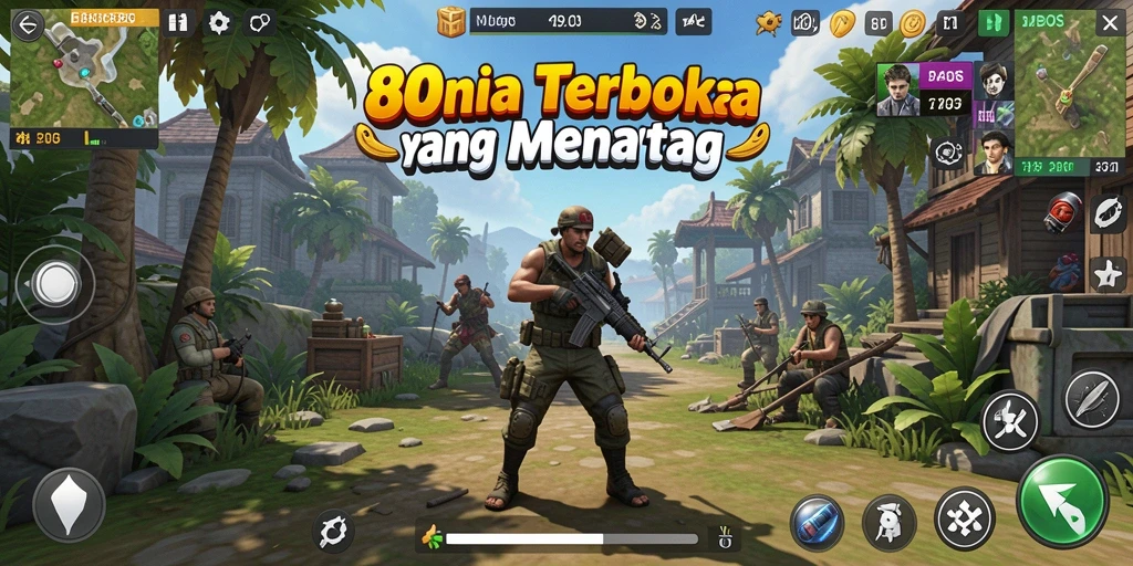 Menampilkan aksi mendalam dalam dunia Open World 88BOS.