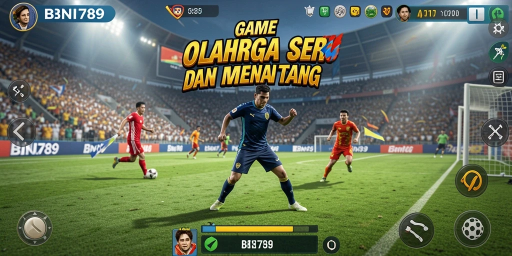 Screenshot gameplay menampilkan aksi seru dalam BNI789.