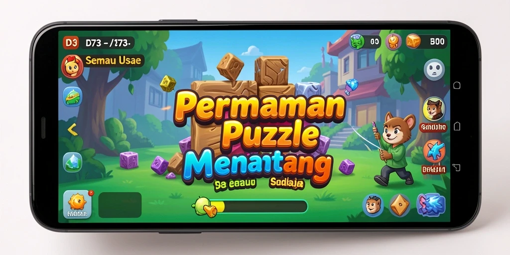 Gameplay menantang D73 dengan teka-teki yang menarik