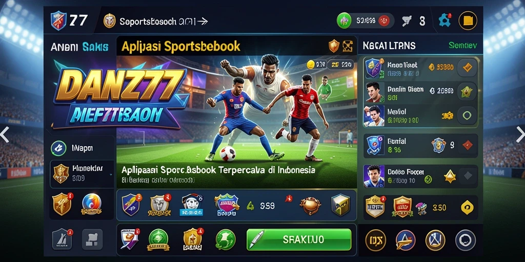 Tampilan gameplay Sportsbook yang menarik dan interaktif.