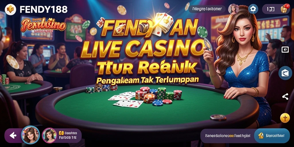 Tampilan gameplay menarik di FENDY188 dengan dealer langsung.