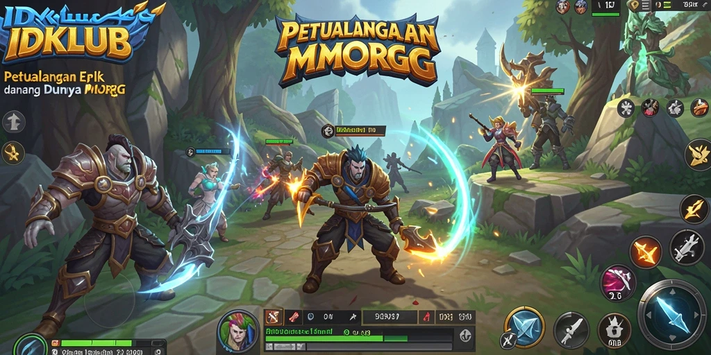 Tampilan gameplay <strong>IDKLUB</strong> yang luar biasa dengan aksi dan petualangan epik.