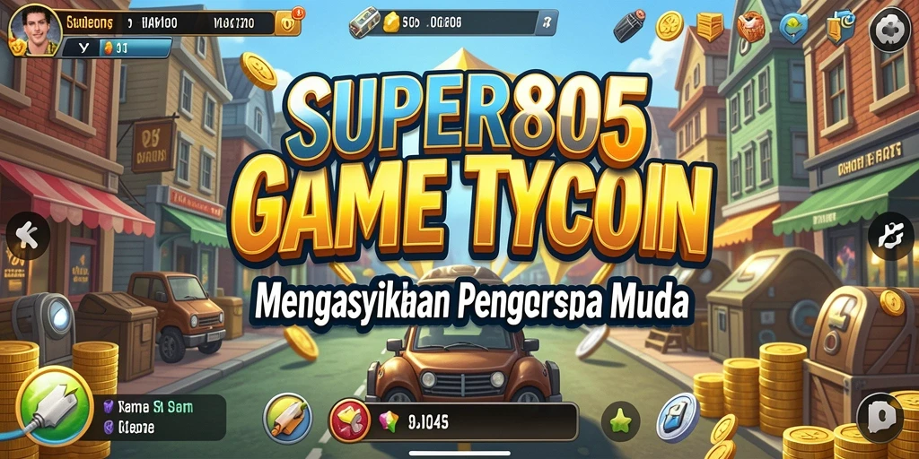 Tampilan gameplay SUPER805 yang mengasyikkan dan menantang.