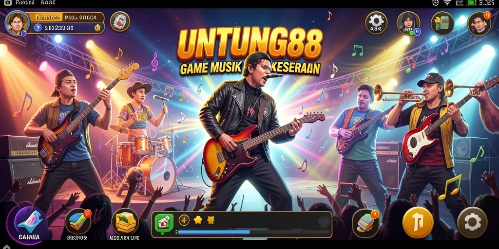Tampilan gameplay UNTUNG88 yang penuh warna dan menarik.