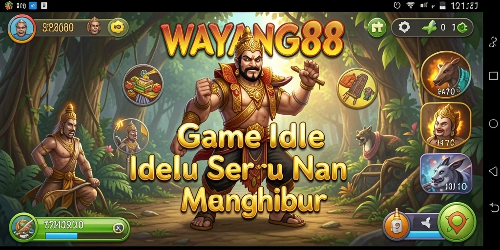 Tampilan gameplay WAYANG88 yang menyenangkan dan interaktif.